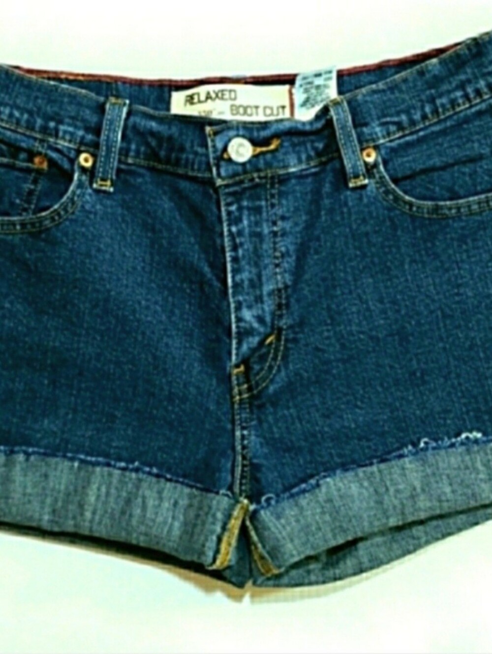 Vintage Levi's 550 Highrise Cutoff Jean Shorts